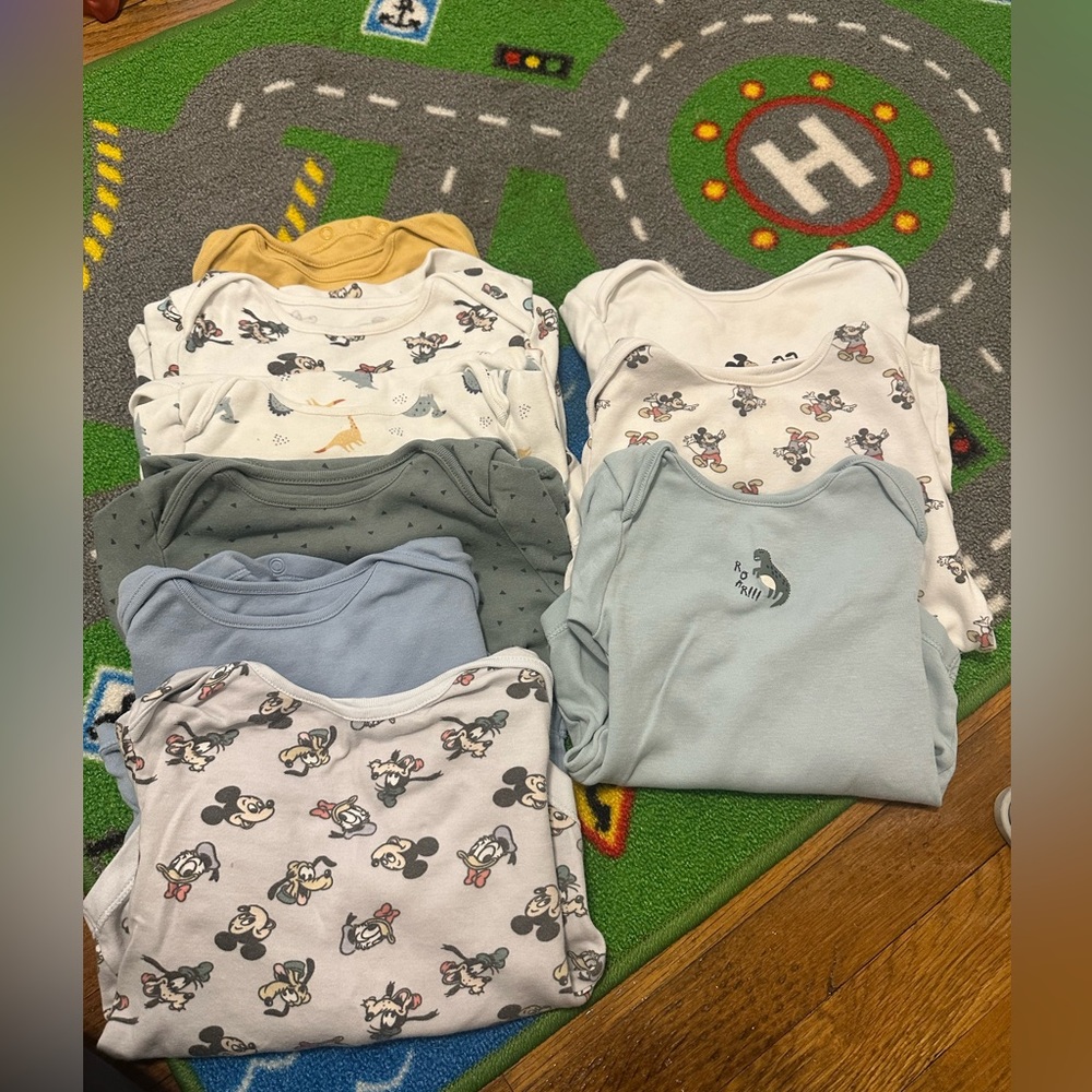 Baby boy long sleeve onesie